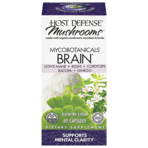 Mycobotanicals® BRAIN 60ct by Host Defense