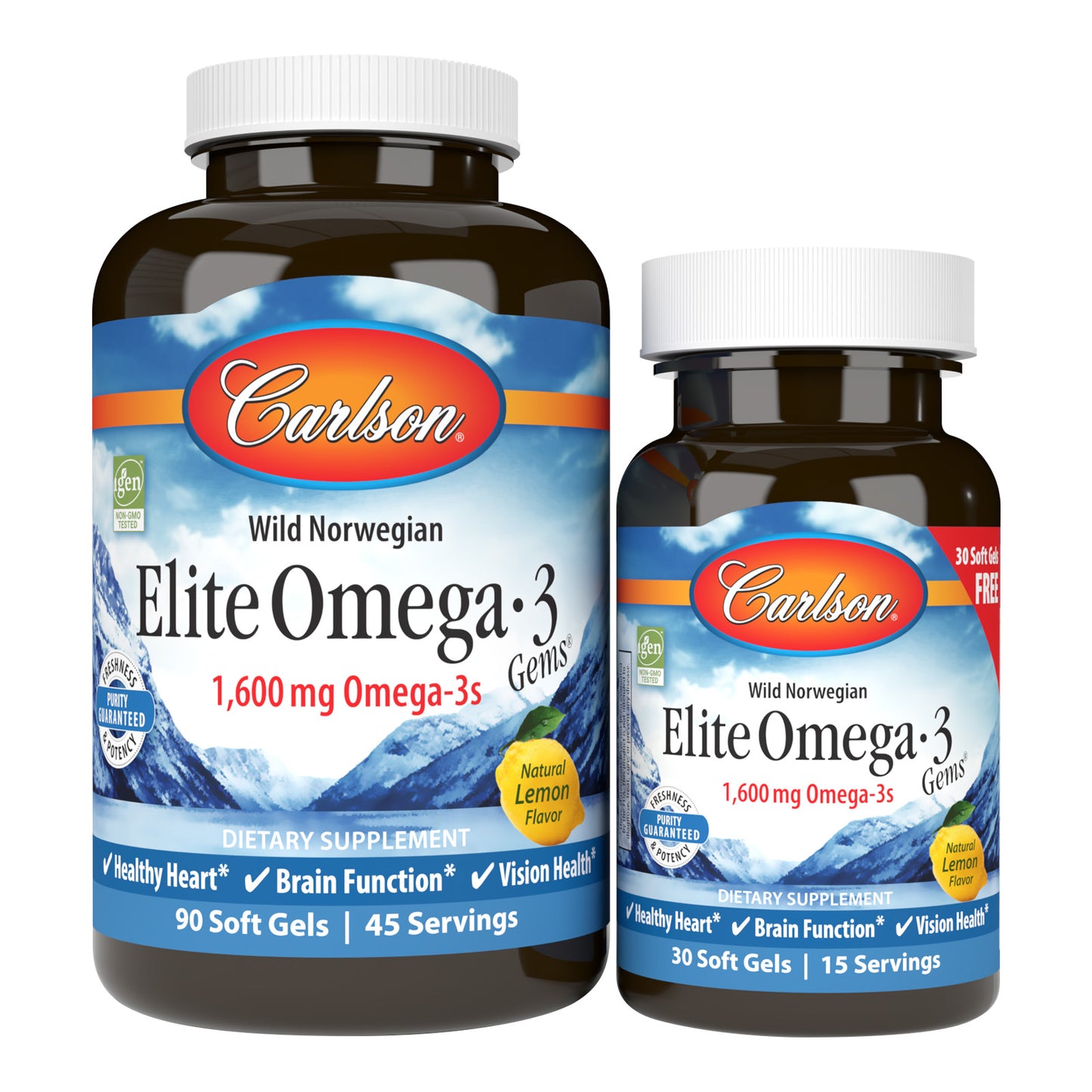 Elite Omega-3 Gems® 1600mg 120ct by Carlson