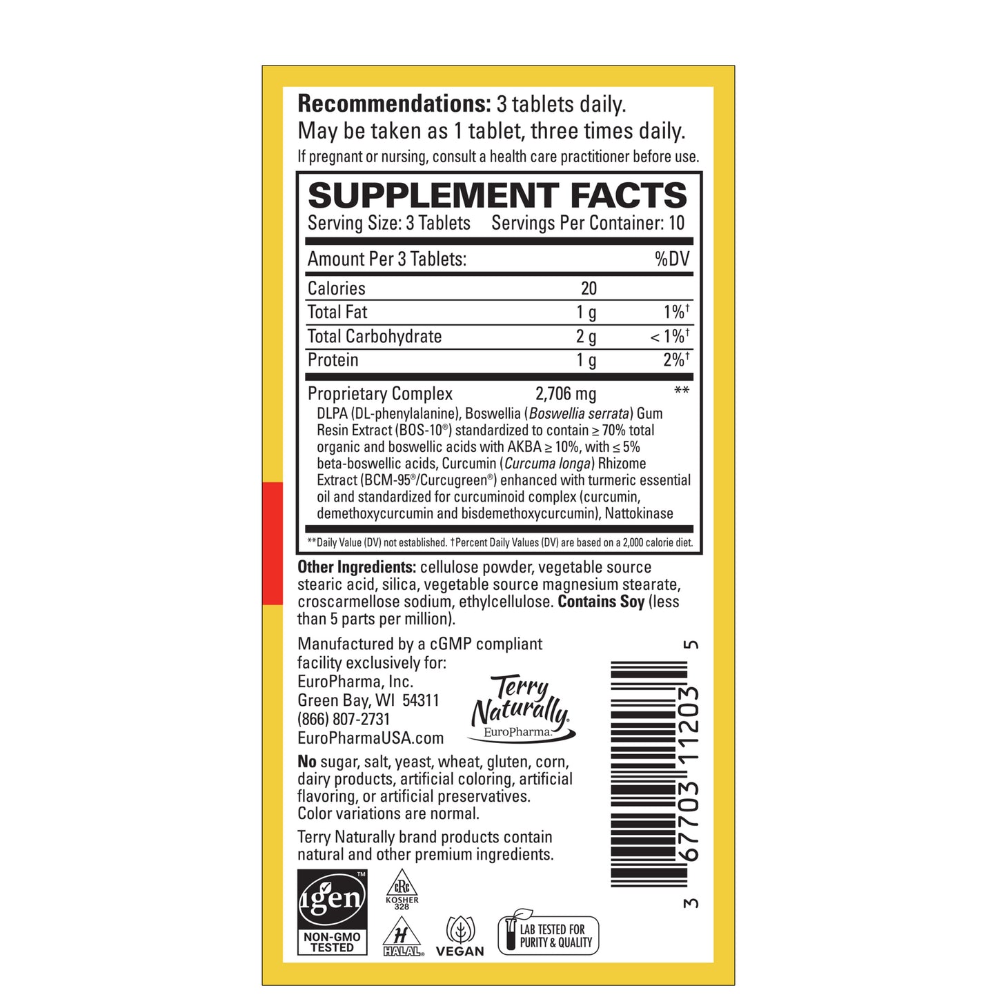 Curamin® Extra Strength 30ct by Terry Naturally