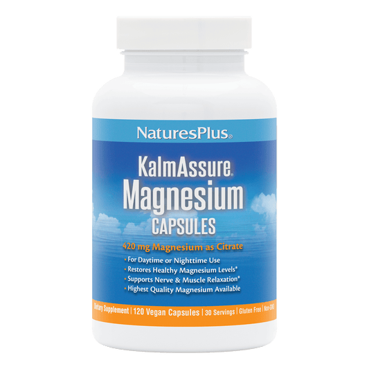 Kalmassure® Magnesium Citrate 120ct by NaturesPlus