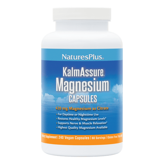 KalmAssure® Magnesium Citrate 240ct by NaturesPlus