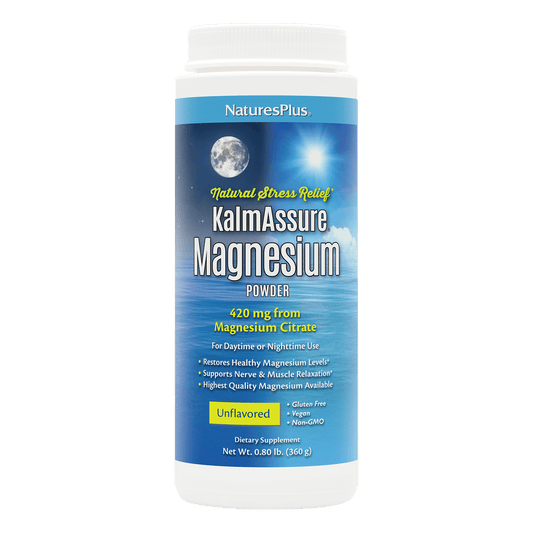 KalmAssure® Magnesium Citrate Unflavored 0.80lbs by NaturesPlus