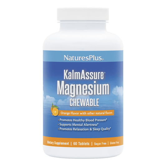KalmAssure® Magnesium Tri-Plex Chewable 60ct by NaturesPlus
