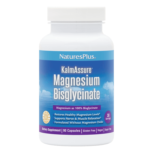KalmAssure® Magnesium Bisglycinate 90ct by NaturesPlus
