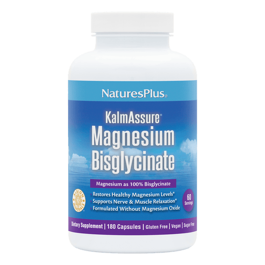 KalmAssure® Magnesium Bisglycinate 180ct by NaturesPlus