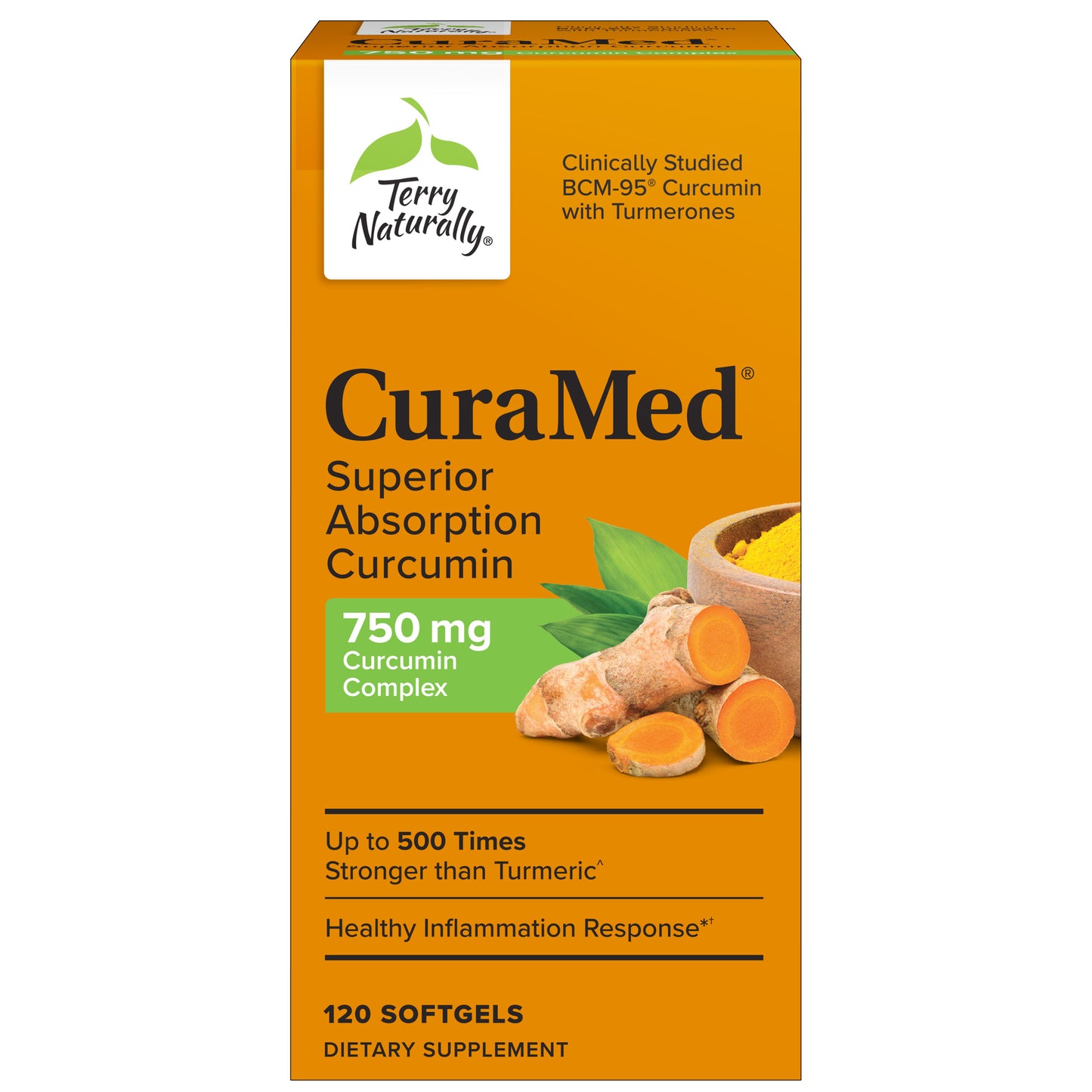CuraMed® 750mg 120ct by Terry Naturally