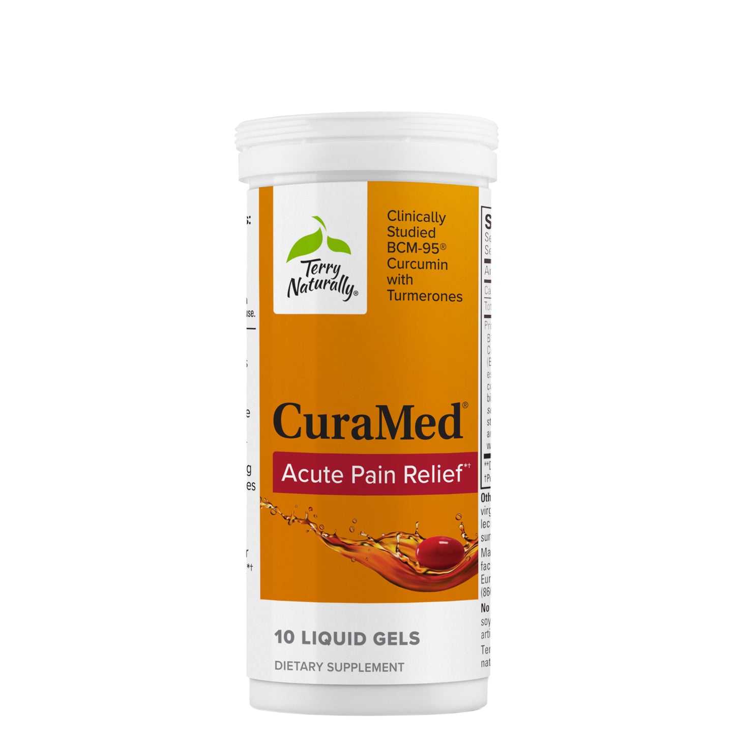 CuraMed® Acute Pain Relief 10ct by Terry Naturally