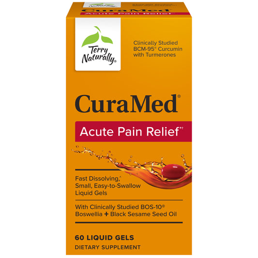 CuraMed® Acute Pain Relief 60ct by Terry Naturally