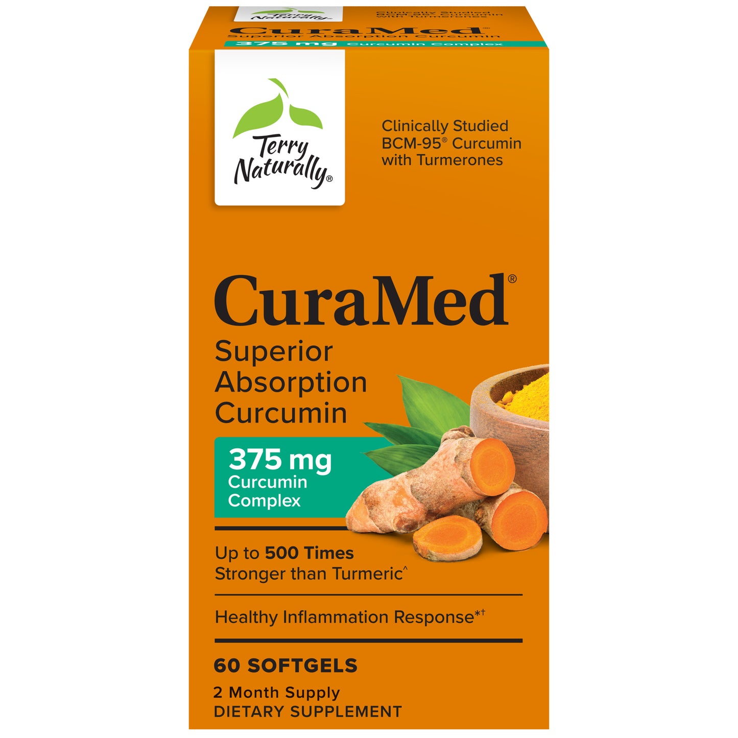 CuraMed® 375mg 60ct by Terry Naturally