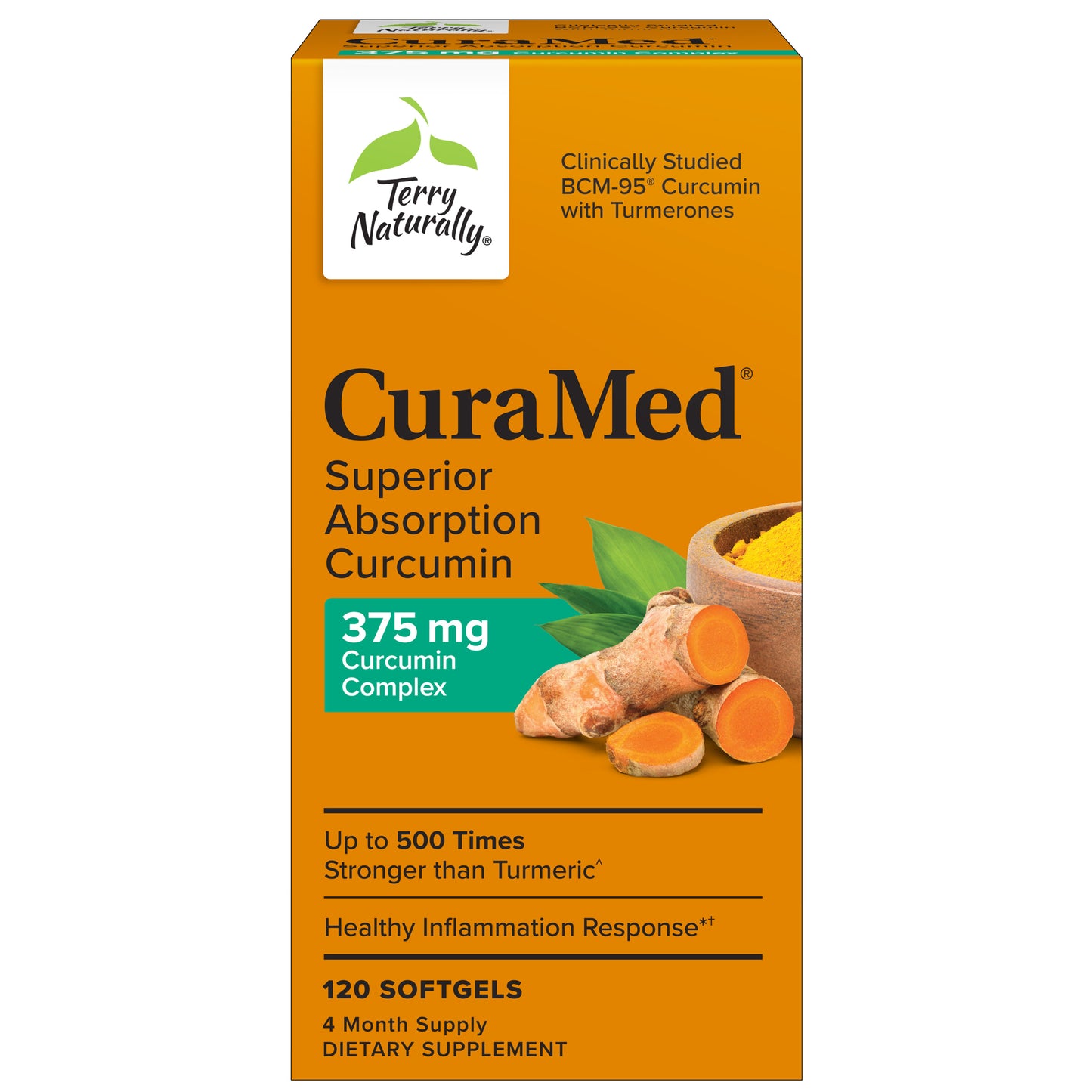 CuraMed® 375mg 120ct by Terry Naturally