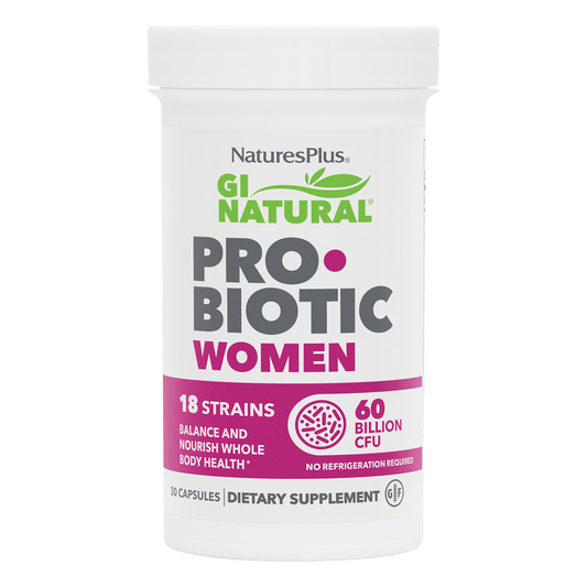 GI Natural Probiotic 60B for Women 30ct by NaturesPlus