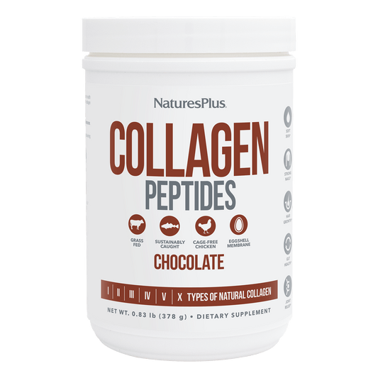 Collagen Peptides Chocolate 364g by NaturesPlus
