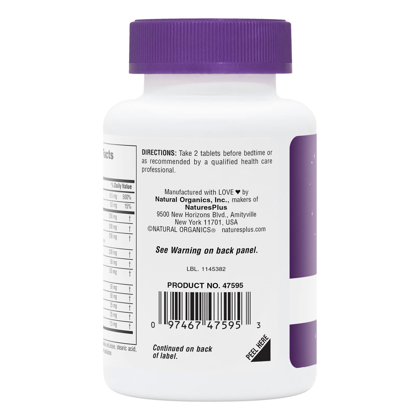 Dreaminol® Tri-Phase Sleep Complex 60ct by NaturesPlus