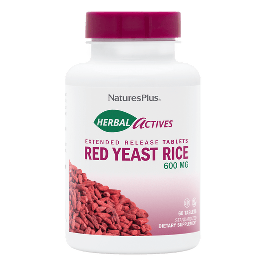 Red Yeast Rice Extended Release 600mg 60ct by NaturesPlus
