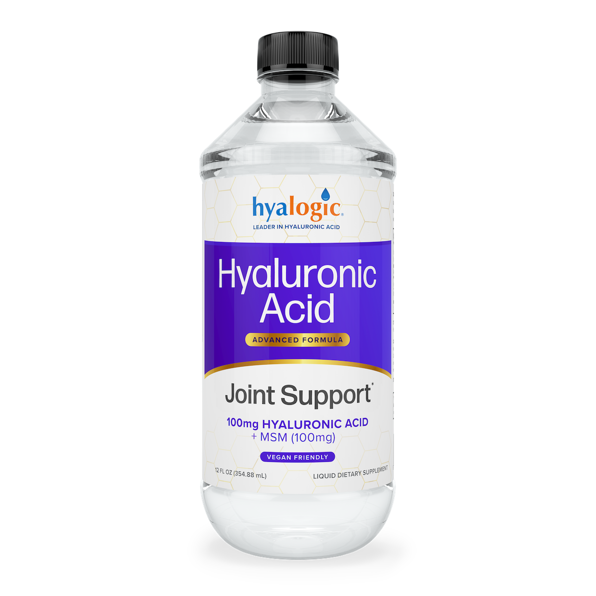 Hyaluronic Acid Joint Support with MSM 12oz by Hyalogic