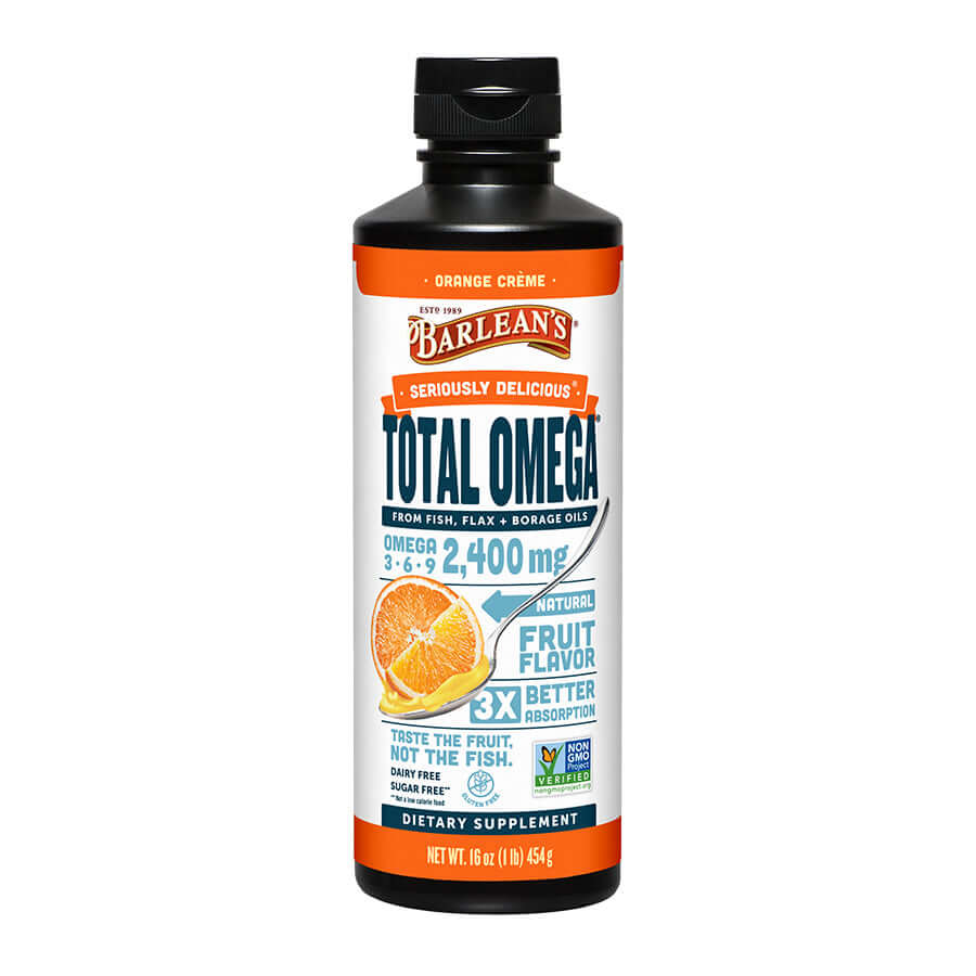 Total Omega® 3-6-9 Orange Crème 16oz by Barlean's